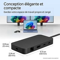 Station d'accueil Surface USB4 de Microsoft