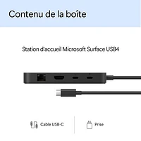 Station d'accueil Surface USB4 de Microsoft