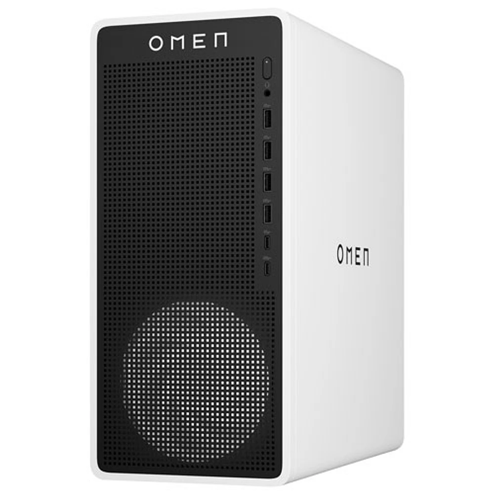 Ordinateur de jeu OMEN 16L de HP - Métal blanc (Ryzen 7 8700F d'AMD/RAM 16 Go/SSD 1 To/RTX 5060 Ti) - Exclusivité Best Buy