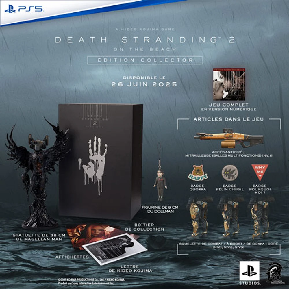 Death Stranding 2: On the Beach édition de collection (PS5)