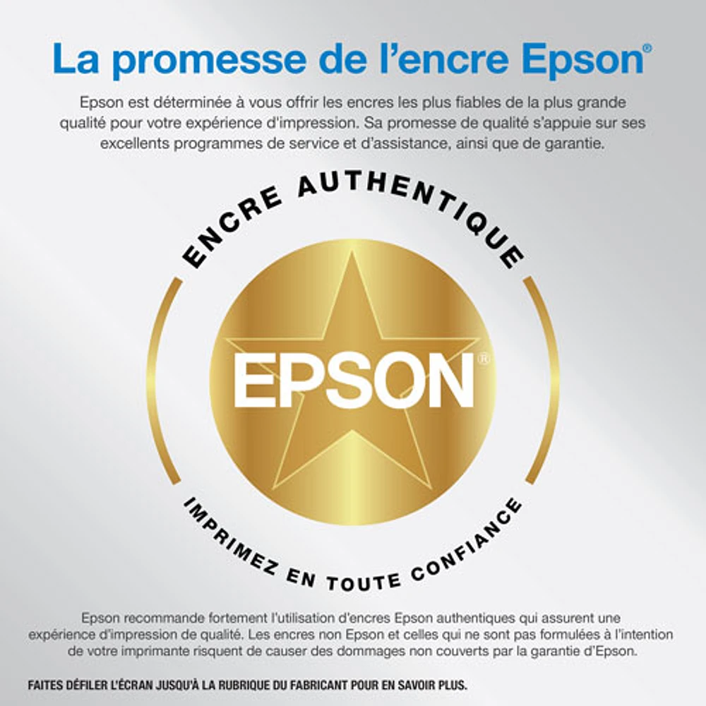 Imprimante à jet encre tout-en-un sans fil avec réservoir Supertank EcoTank ET-2980 d'Epson - Noir