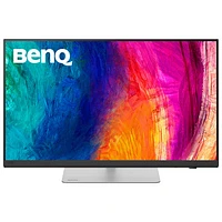 Moniteur de designer DEL IPS 5K 60 Hz de 27 po de BenQ avec temps de réponse gris à gris de 5 ms avec ports Thunderbolt 4 (PD2730S) - Argenté
