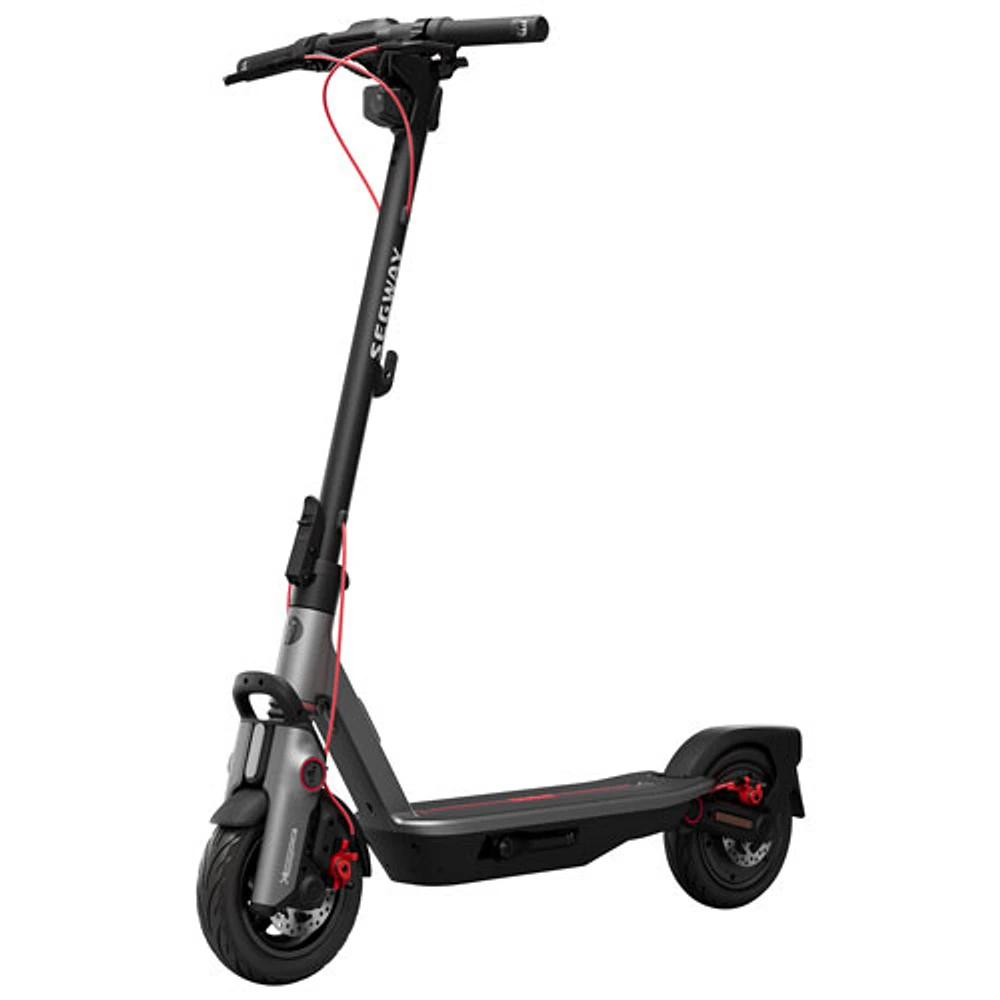 Segway F3 Pro Electric Scooter (1200 W Motor / 70km Range / 32km/h Top Speed) - Grey - Only at Best Buy