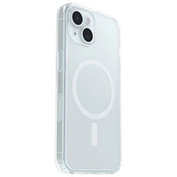 OtterBox Symmetry Fitted Hard Shell Case with MagSafe for iPhone 16E/15/14/13 - Clear