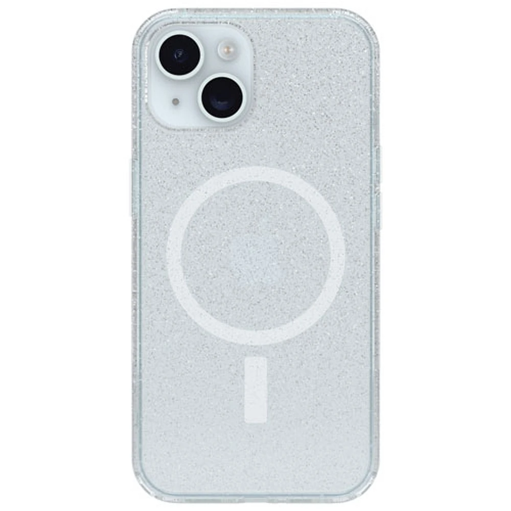 Étui rigide ajusté Symmetry d'OtterBox avec MagSafe pour iPhone 16E/15/14/13 - Poussière d'étoiles