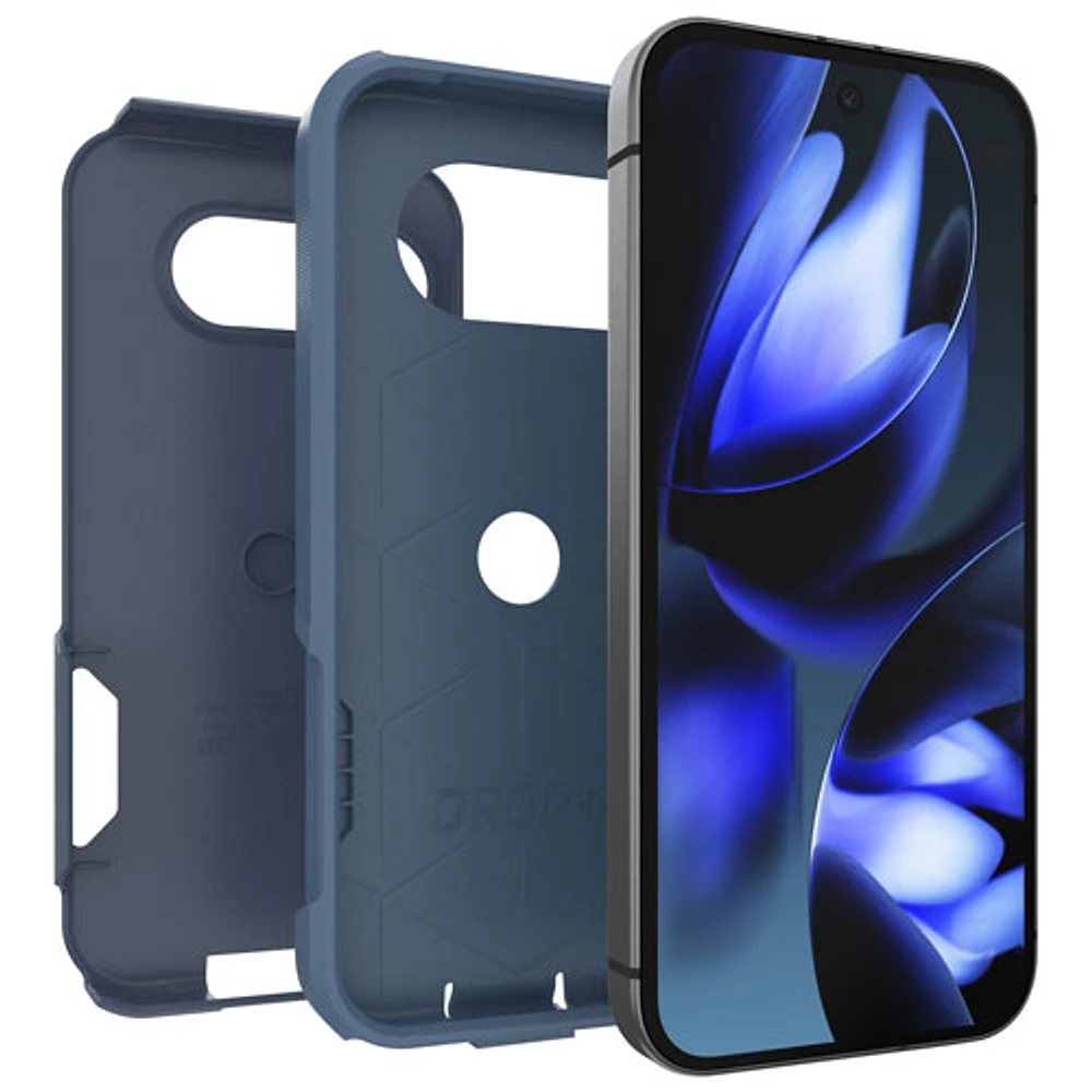 Étui rigide ajusté Commuter d'OtterBox pour Pixel 9a - Bleu