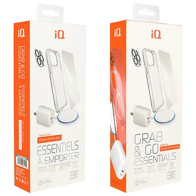 IQ Grab & Go Essentials Kit for iPhone 16 Pro Max (IQKMSIP16PM)