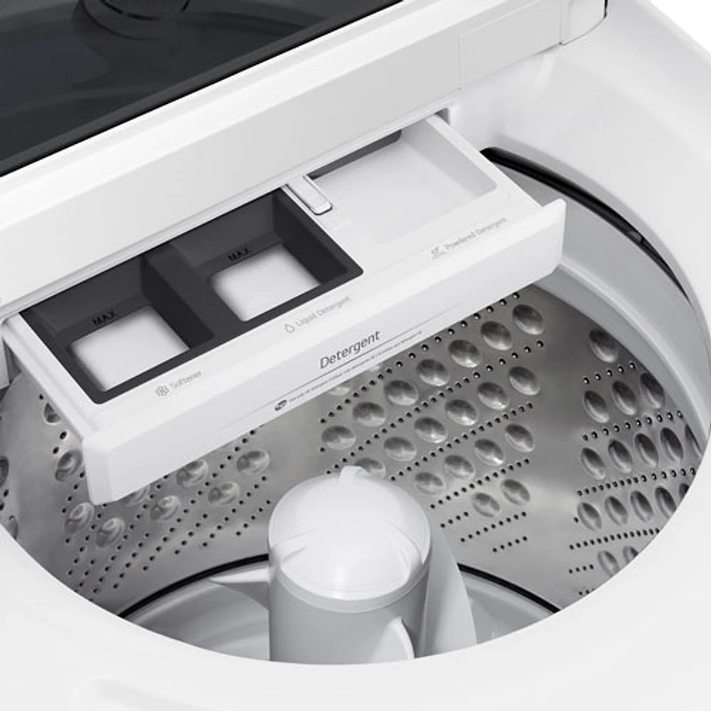 LG 5.6 Cu. Ft. High Efficiency Top Load Washer (WT8205CW) - Alpine White