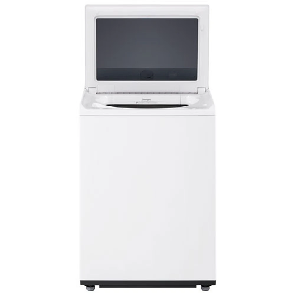 LG 5.6 Cu. Ft. High Efficiency Top Load Washer (WT8205CW) - Alpine White