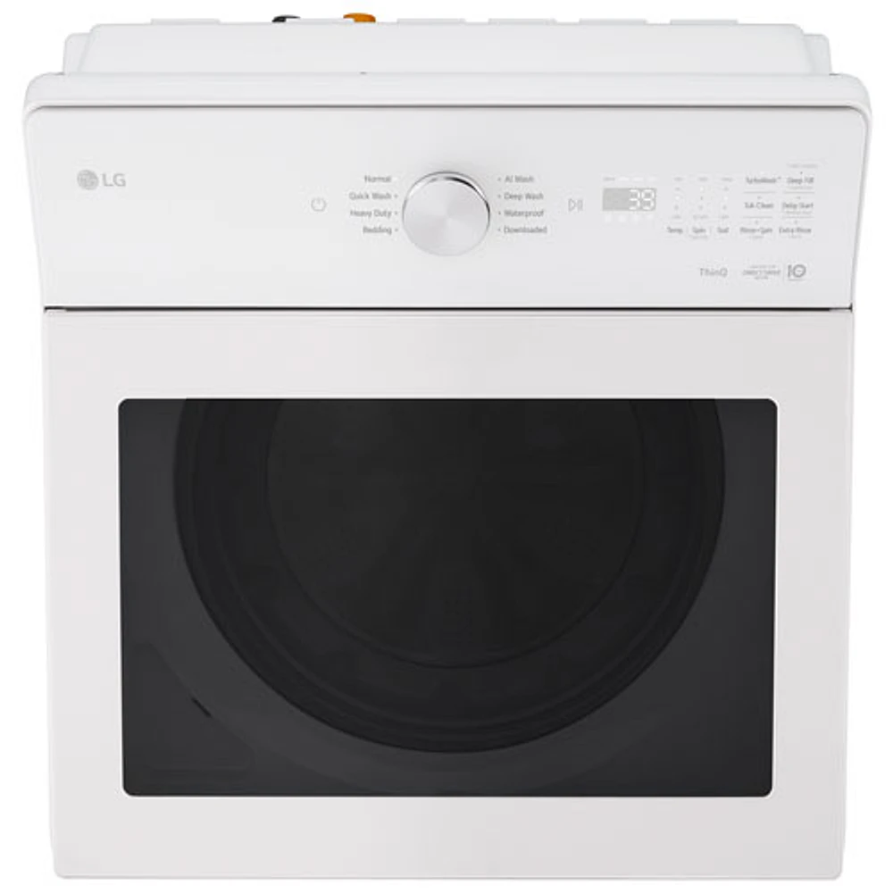 Laveuse à chargement par le haut haute efficacité de 5,8 pi³ de LG (WT8200CW) - Blanc alpin