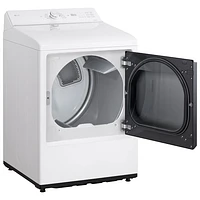 Sécheuse électrique de 7,3 pi³ de LG avec Sensor Dry (DLE8200W) - Blanc alpin