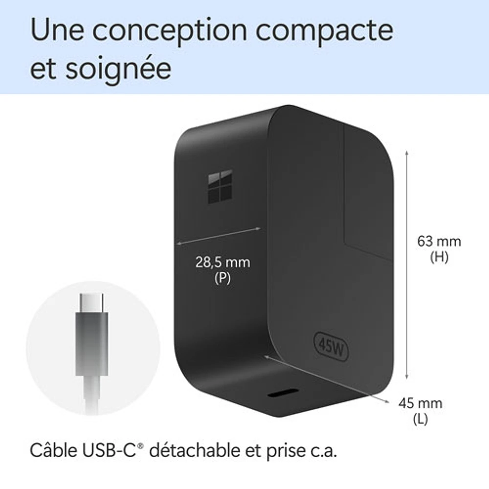 Microsoft Surface 45W USC-C Wall Charger (EP2-29813)