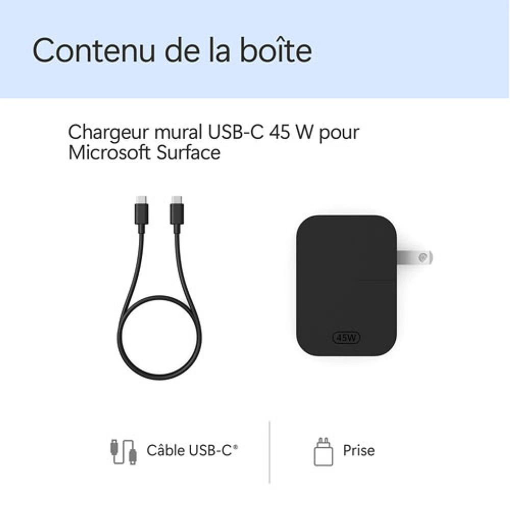Microsoft Surface 45W USC-C Wall Charger (EP2-29813)