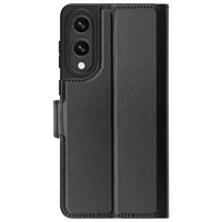 Dbramante1928 Oslo Pro Flip Cover Case for Galaxy S25 Edge - Black