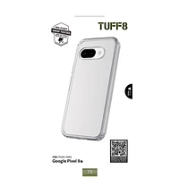 Tuff8 Fitted Hard Shell Case for Pixel 9a - Clear
