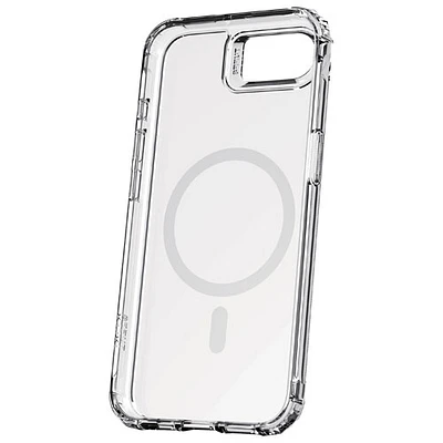 Étui rigide ajusté Mag Rugged de Tuff8 avec MagSafe pour iPhone 16e - Transparent
