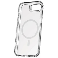 Étui rigide ajusté Mag Rugged de Tuff8 avec MagSafe pour iPhone 16e - Transparent