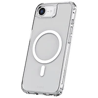 Étui rigide ajusté Mag Rugged de Tuff8 avec MagSafe pour iPhone 16e - Transparent