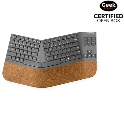 Open Box - Lenovo Go Wireless Split Keyboard - Storm Grey - English