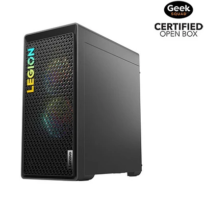 Boîte ouverte - Ordinateur de jeu Legion Tower 5i de Lenovo - Gris tempête (Core i7 14700F d'Intel/RAM 16 Go/SSD 1 To/RTX 4070 SUPER)