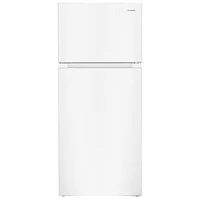 Boîte ouverte - Réfrigérateur à congélateur supérieur 16 pi³ 28 po de Frigidaire (FRTE1622AW) - Blanc - Endommagé