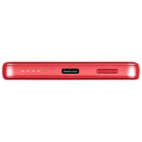 LOGiiX Piston Power Slim Mag 5000 mAh 20W USB-C Power Bank with MagSafe - Canada Red