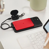 LOGiiX Piston Power Slim Mag 5000 mAh 20W USB-C Power Bank with MagSafe - Canada Red