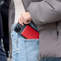 LOGiiX Piston Power Slim Mag 5000 mAh 20W USB-C Power Bank with MagSafe - Canada Red