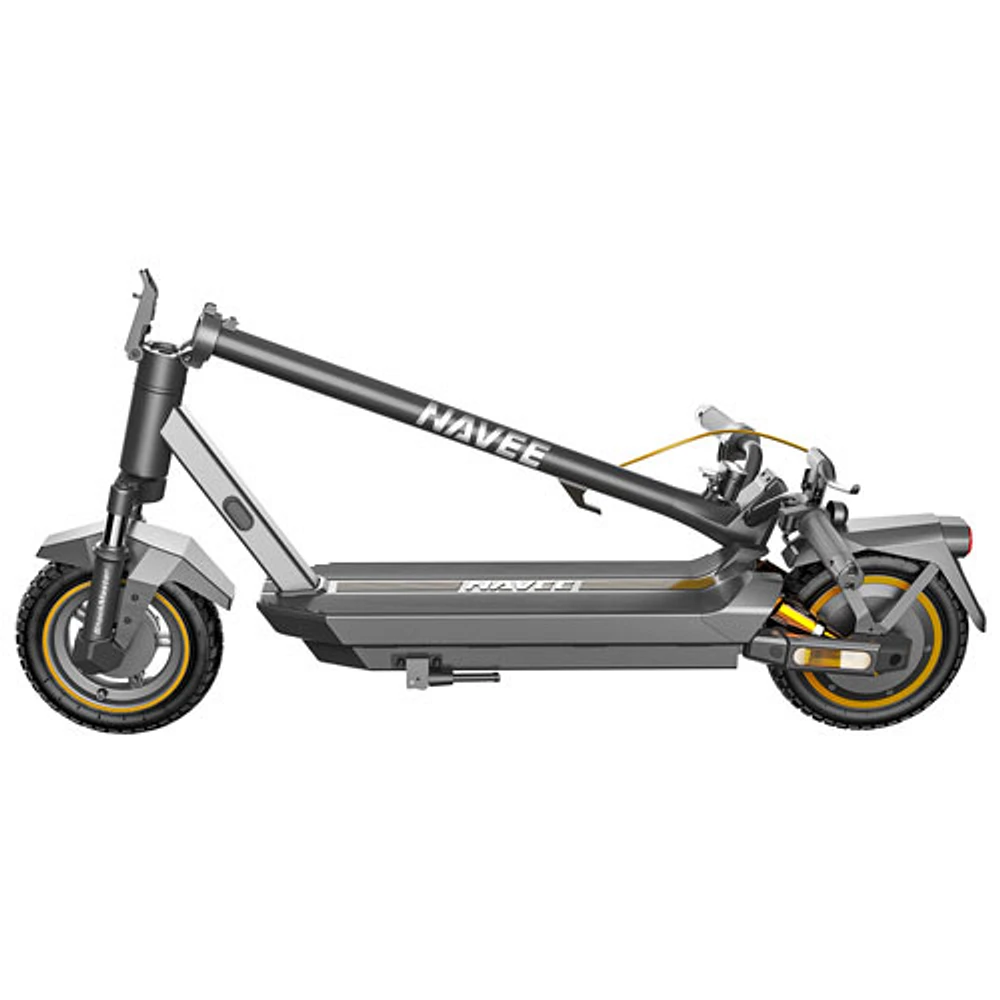 Navee GT3 Pro Electric Scooter (1000W Motor / Up to 60km Range / 32km/h Top Speed) - Grey