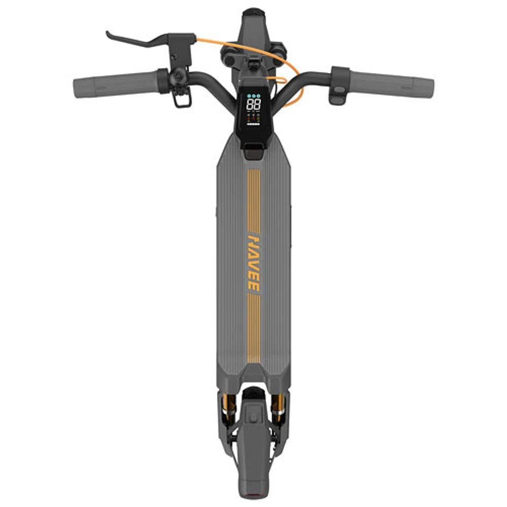 Navee GT3 Pro Electric Scooter (1000W Motor / Up to 60km Range / 32km/h Top Speed) - Grey