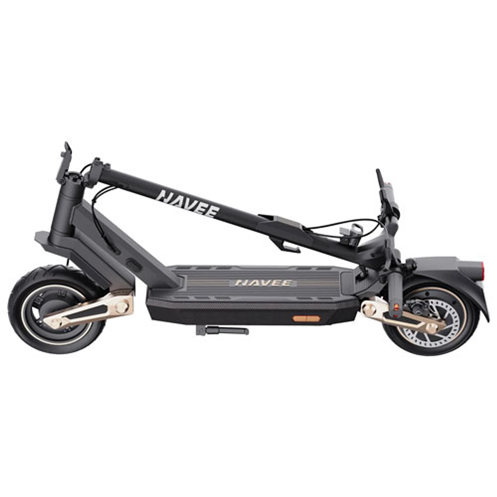 Navee ST3 Pro Electric Scooter (1350W Motor / Up to 75km Range / 40km/h Top Speed) - Black