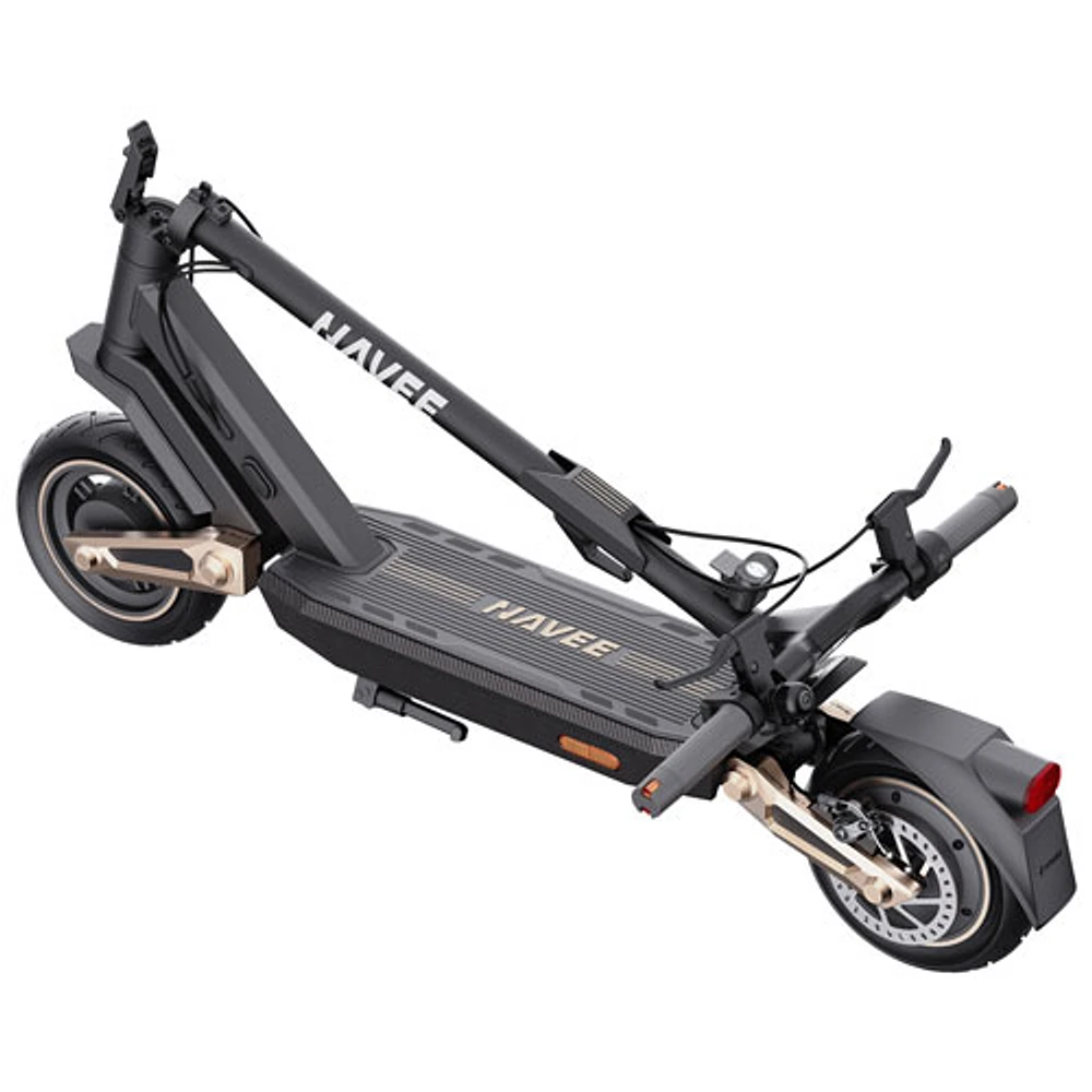 Navee ST3 Pro Electric Scooter (1350W Motor / Up to 75km Range / 40km/h Top Speed) - Black