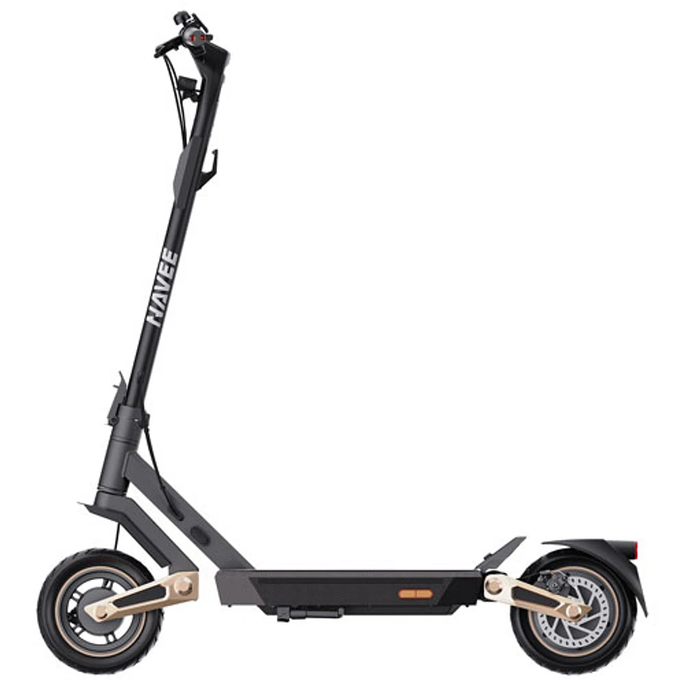 Navee ST3 Pro Electric Scooter (1350W Motor / Up to 75km Range / 40km/h Top Speed) - Black