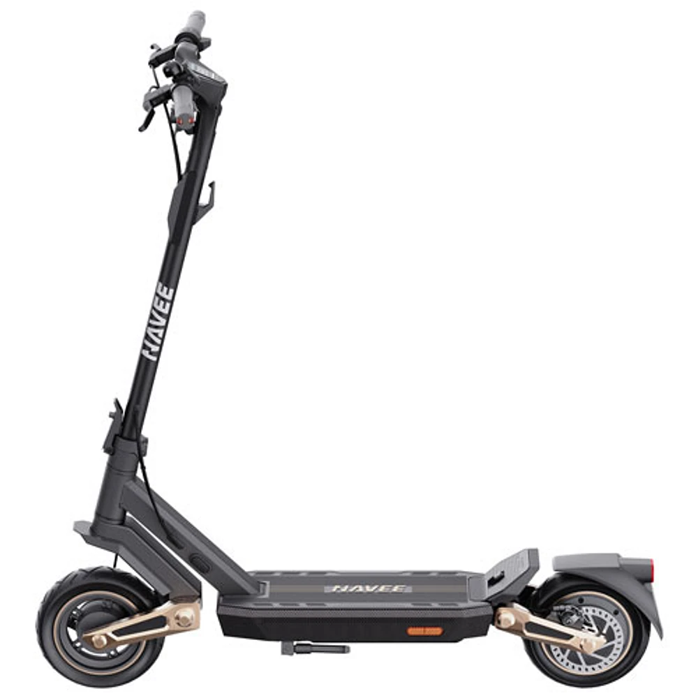 Trottinette électrique ST3 Pro de Navee (moteur 1350 W/autonomie maximale 75 km/vitesse maximale 40 km/h) - Noir