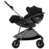 Cybex Cloud G Lux Comfort Extend Rear-facing Infant Car Seat - Moon Black