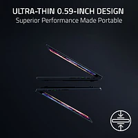 Portable de jeu de 16 po Blade de Razer - Noir (Ryzen AI 9 HX 370 d'AMD/RAM 32 Go/SSD 2 To/RTX 5090)