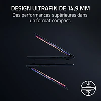 Portable de jeu de 16 po Blade de Razer - Noir (Ryzen AI 9 HX 370 d'AMD/RAM 32 Go/SSD 2 To/RTX 5090)