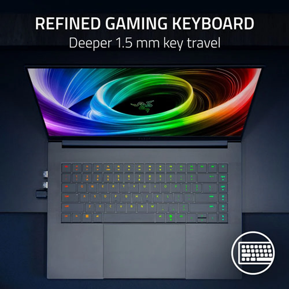 Razer Blade 16" Gaming Laptop - Black (AMD Ryzen AI 9 HX 370/64GB RAM/4TB SSD/RTX 5090)