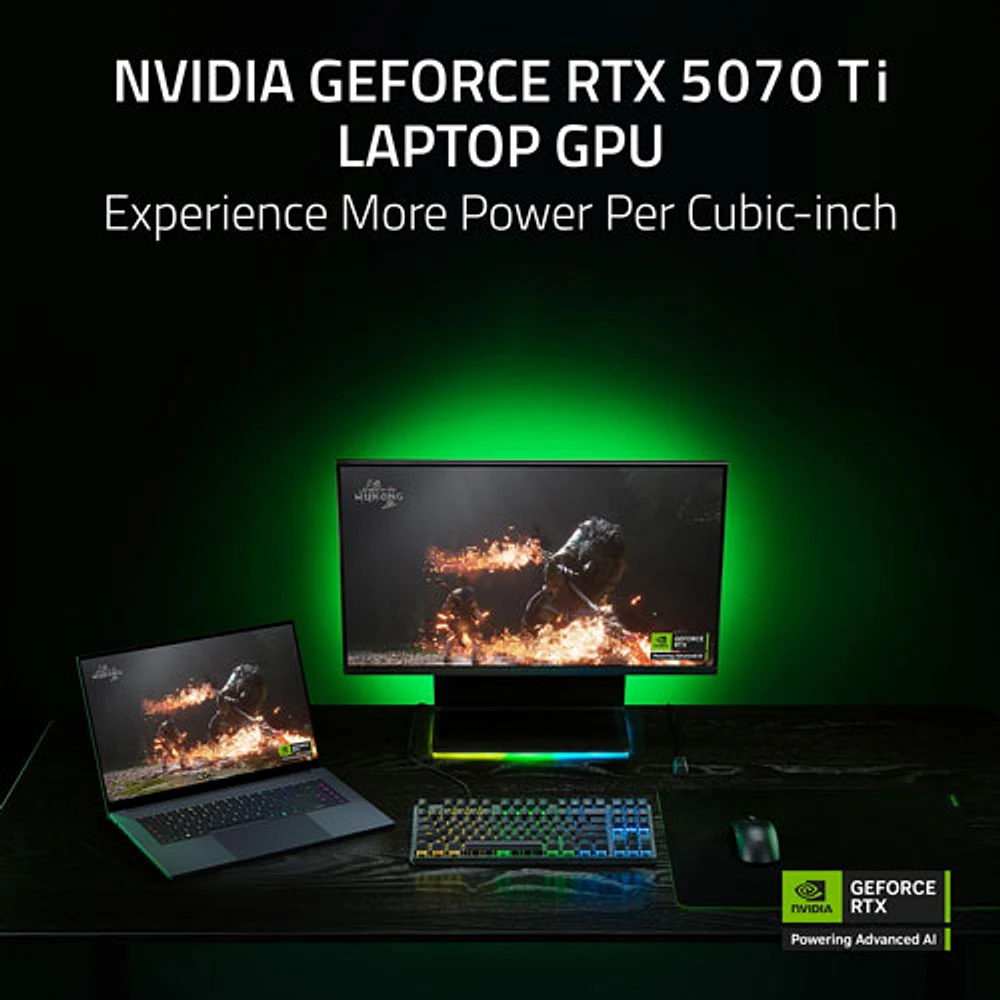 Razer Blade 16" Copilot+ PC Laptop - Black (AMD Ryzen AI 9 365/32GB RAM/1TB SSD/ RTX 5070 Ti/Windows 11)