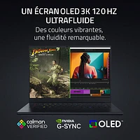 Portable de jeu Copilot+ PC de 14 po Blade de Razer - Noir (Ryzen AI 9 365 d'AMD/RAM 32 Go/SSD 1 To/RTX 5070)