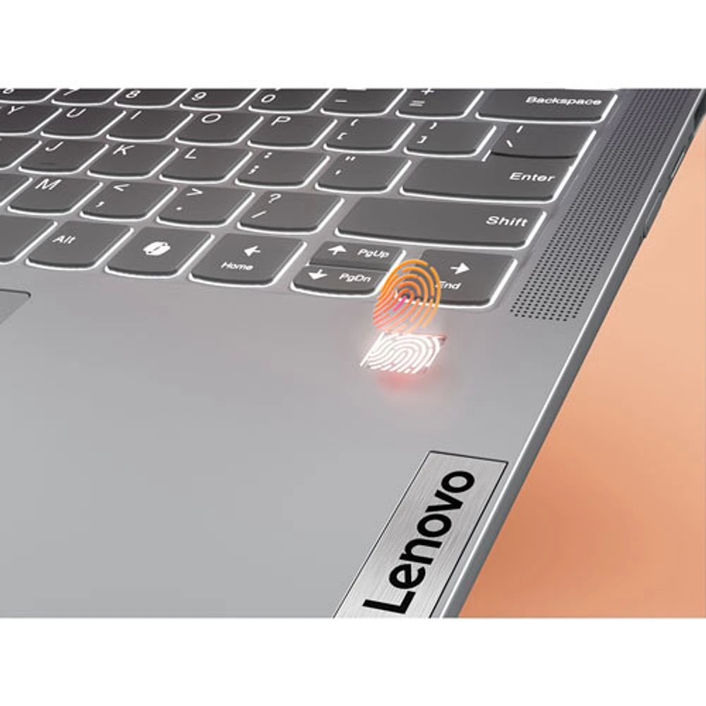 Portable 2-en-1 à écran tactile IdeaPad 5 de 14 po de Lenovo - Gris luna (Ryzen AI 5 d'AMD/RAM 16 Go/SSD 512 Go)
