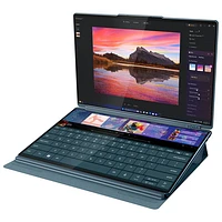 Lenovo Yogabook 9i 14" Touchscreen 2-in-1 Laptop - Tidal Teal (Intel Core Ultra 7 255H/16GB RAM/1TB SSD)