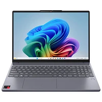 Portable de 15,3 po IdeaPad Slim 3x de Lenovo - Gris luna (Purwa SE de Qualcomm/RAM 16 Go/SSD 512 Go/Windows 11)