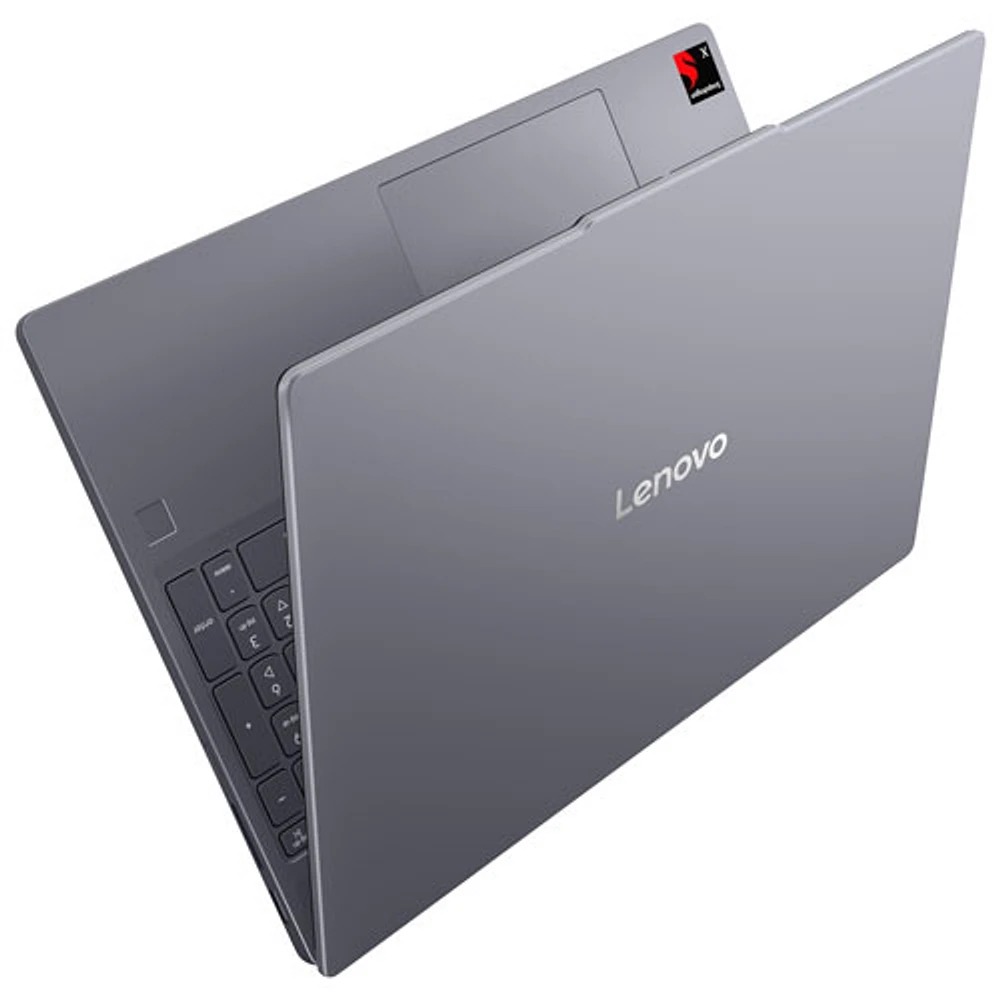 Portable de 15,3 po IdeaPad Slim 3x de Lenovo - Gris luna (Purwa SE de Qualcomm/RAM 16 Go/SSD 512 Go/Windows 11)