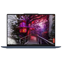 Portable à écran tactile de 14,5 po Yoga Slim 7x de Lenovo - Bleu cosmique (Snapdragon X Elite de Qualcomm/RAM 16 Go/SSD 1 To/Windows 11)
