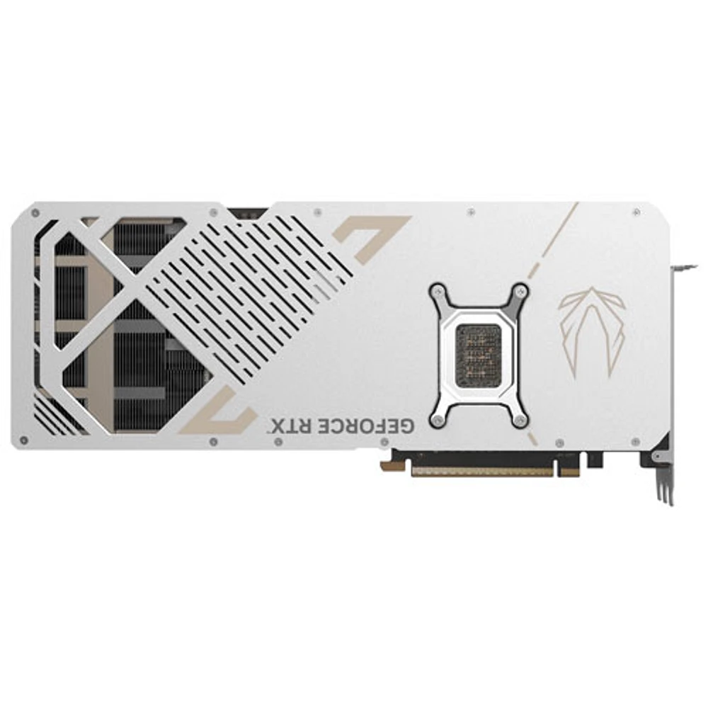 Carte graphique GeForce RTX 5080 Solid Core OC édition White de ZOTAC Gaming avec mémoire GDDR7 de 16 Go