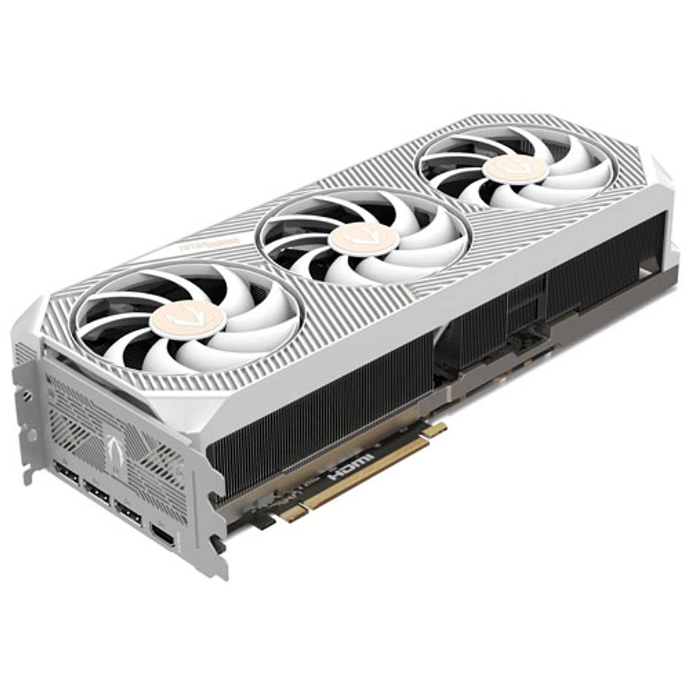 Carte graphique GeForce RTX 5080 Solid Core OC édition White de ZOTAC Gaming avec mémoire GDDR7 de 16 Go