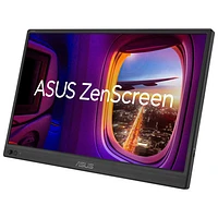Moniteur portatif DEL USB IPS HD intégrale 60 Hz 5 ms GÀG 15,6 po ZenScreen d'ASUS (MB169CK)
