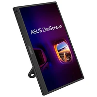 Moniteur portatif DEL USB IPS HD intégrale 60 Hz 5 ms GÀG 15,6 po ZenScreen d'ASUS (MB169CK)