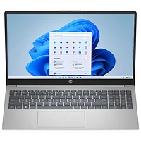 Portable de 15,6 po de HP - Argenté naturel (Ryzen 3-7320U d'AMD/RAM 8 Go/SSD 512 Go/Windows 11)